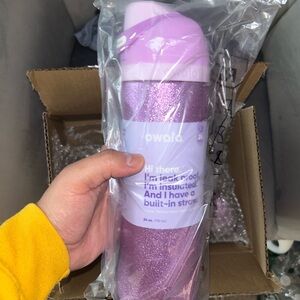 Purple So Eggstra Owala 24oz Stainless Steel Cup